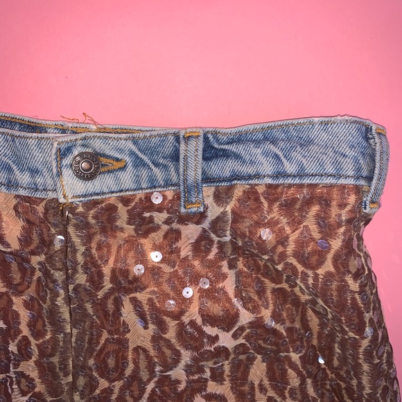 Vintage sequin Skirt - Picture 4 of 5